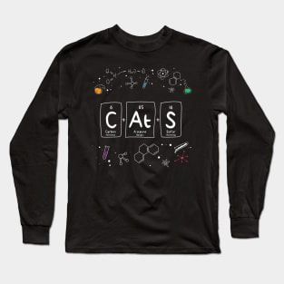 Elements of Cat Dark Side Long Sleeve T-Shirt